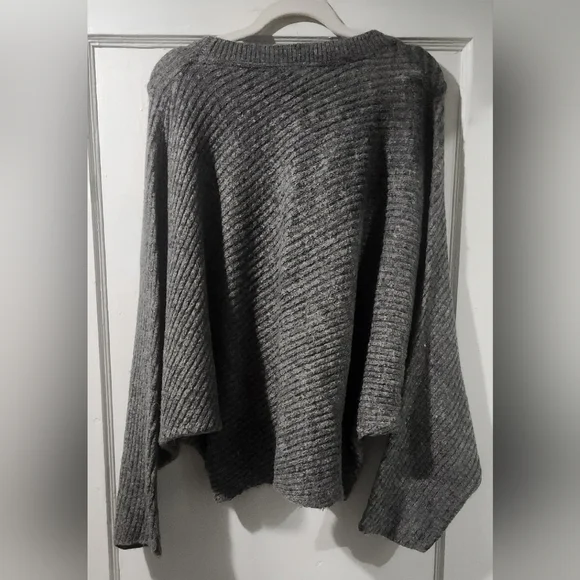 RD Style Charcoal Ribbed Knit Sweater - Picture 2 of 3